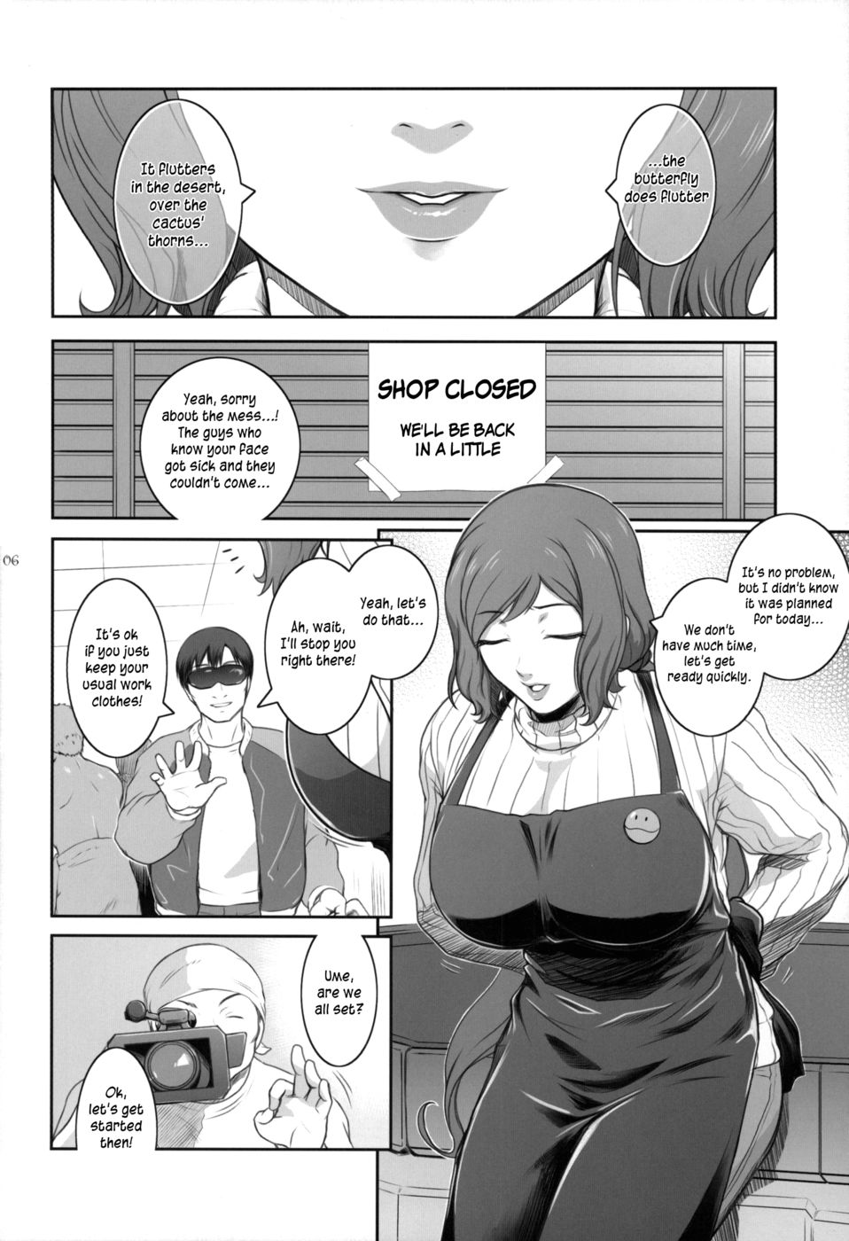 Hentai Manga Comic-Sabaku ni Chou wa-Read-5